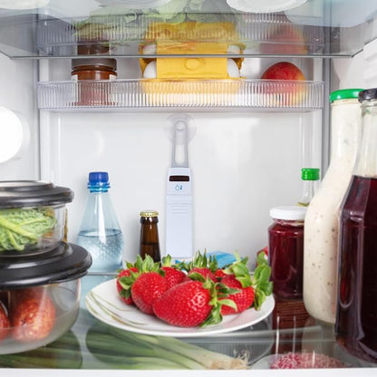 AcuRite Matte White Digital Wireless Fridge and Freezer Thermometer - Image 3