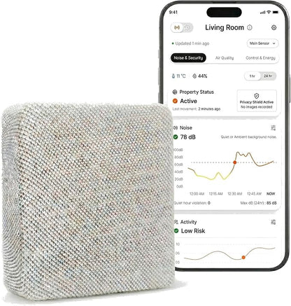 Layla Noise Monitoring Device for Airbnb, Office & Home | Noise & Occupancy by LaylaEco
