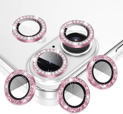AGVEE 3+3 6 Pack for iPhone 16 6.1" / 16 Plus 6.7" Camera Lens Cover Protector by AGVEE