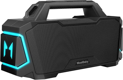 Bluetooth Speaker, Musibaby M1 Portable Bluetooth Speakers:Loud Stereo Sound by onthegomusicbaby