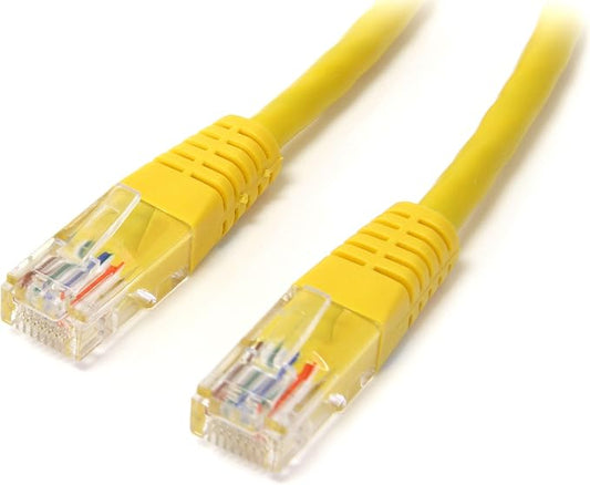 StarTech.com Cat5e Ethernet Cable - 6 ft - Yellow - Patch Cable - Molded Cat5e by StarTech