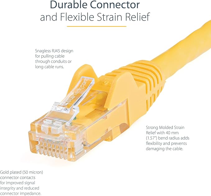 StarTech 20ft CAT6 Ethernet Cable - Image 3