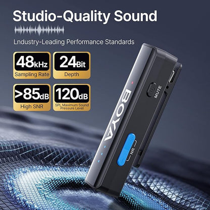 BOYA BOYALINK 2 A2 Wireless Lavalier Microphone - Image 2