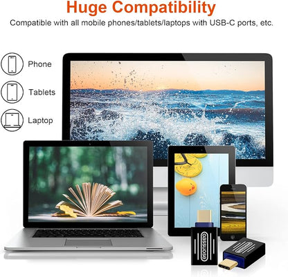 USB C to USB 3.0 Adapter，USB C Male to USB 3.0 Female OTG Adapter - Image 7