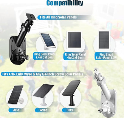 2-in-1 Wall and Pole Mount for Ring Cameras | Compatible - Image 3