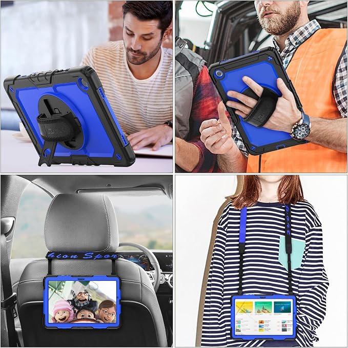 SEYMAC stock Case for Samsung Galaxy Tab A9+ Plus 11'', Full-Body Drop - Image 2