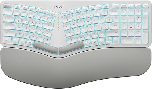 Nulea RT05 Wireless Ergonomic Keyboard, Split Keyboard by Nulea