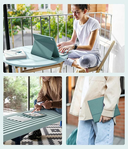 CHESONA Keyboard Case for iPad 11th/10th Generation, Detachable Wireless - Image 8