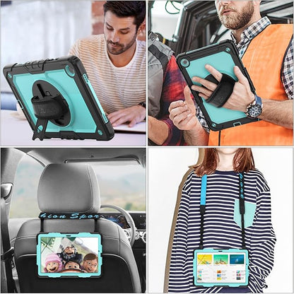 SEYMAC stock Case for Samsung Galaxy Tab A8 10.5'', Full-Body Drop Protection - Image 3