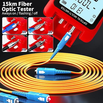 Portable 5-in-1 Fiber Optic Cable Tester - Image 4