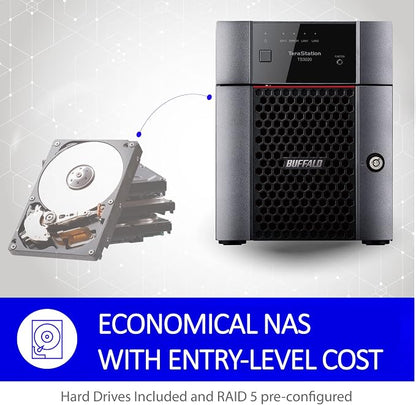 BUFFALO TeraStation Essentials 4-Bay Value-Focused Desktop NAS 16TB - Image 7