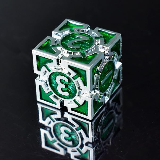 RULE DICE DND Metal Dice Set， D&D Dungeons and Dragons Dice, Cool Large - Image 4