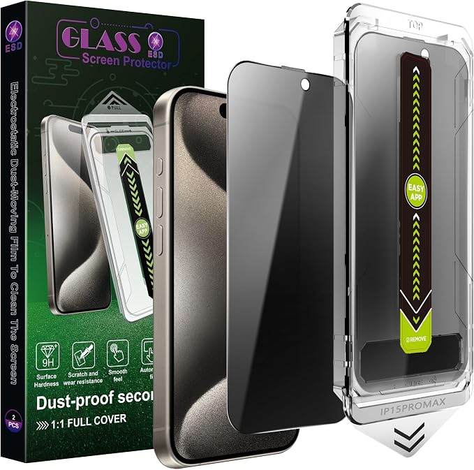 9H Tempered Glass, Full Coverage, Anti-Fingerprint, Auto Dust Removal, by SYSHANGYAN
