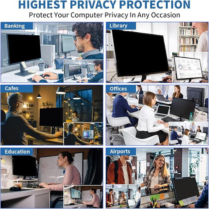 〔2-Pack〕 27 Inch Computer Privacy Screen Filter - Image 9