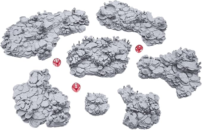 EnderToys Shroom Grotto Floors by Printable Scenery, 3D Printed Tabletop RPG - Image 2