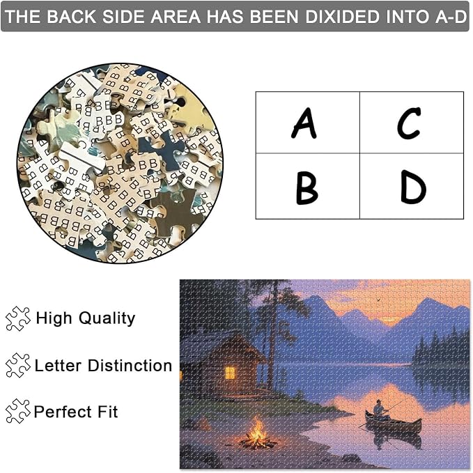 Custom Photo Puzzle – Personalized 1500 Piece Jigsaw Puzzle from Your Photo – - Image 4