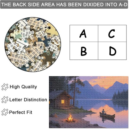 Custom Photo Puzzle – Personalized 1500 Piece Jigsaw Puzzle from Your Photo – - Image 4