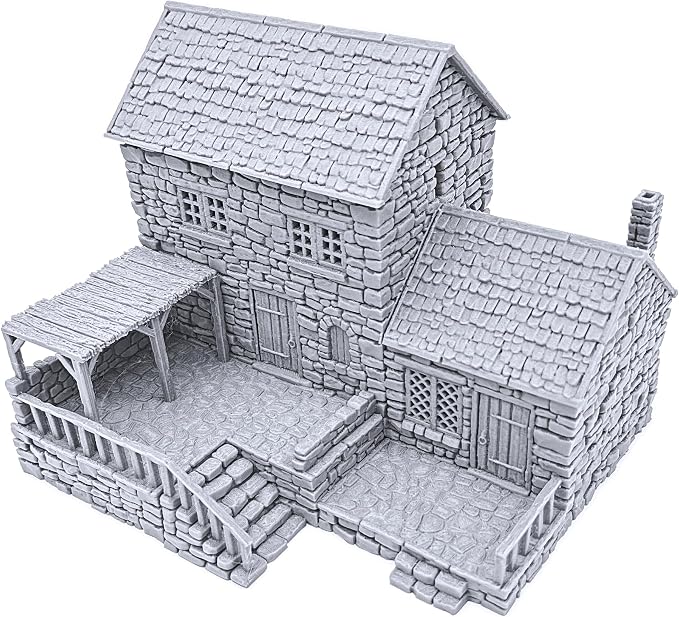 Stonestreet Baker by Printable Scenery, 3D Printed Tabletop RPG Scenery and by EnderToys