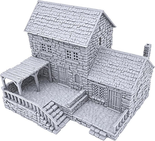 Stonestreet Baker by Printable Scenery, 3D Printed Tabletop RPG Scenery and by EnderToys
