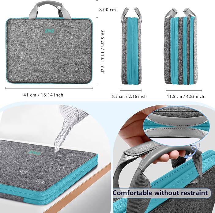 ZINZ Laptop Case Computer Sleeve Briefcase - Image 2
