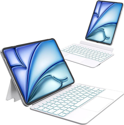 Keyboard Case for iPad Air 11 inch, Magnetic Detachable Keyboard Case for iPad by Otuoor