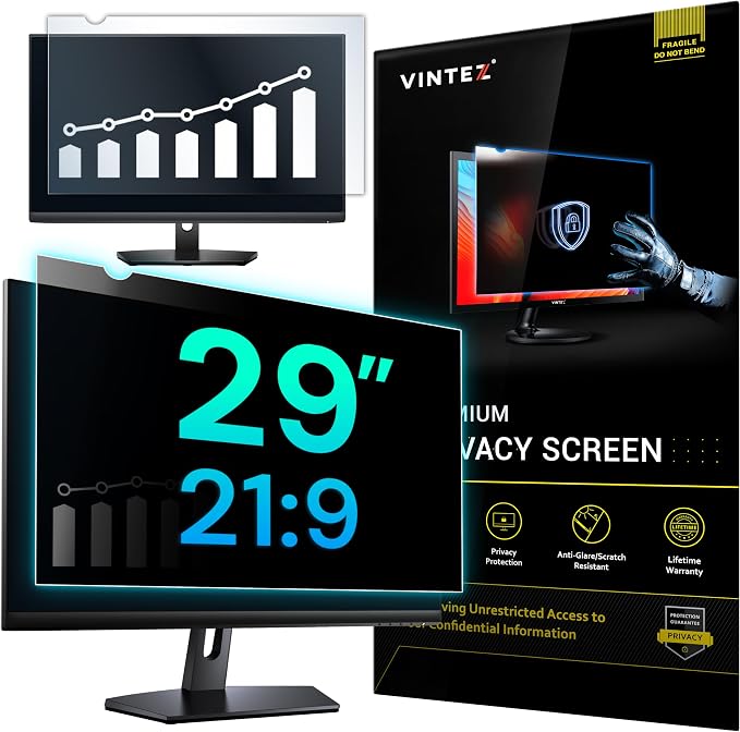 VINTEZ 29 Inch 21:9 Privacy Screen by VINTEZ