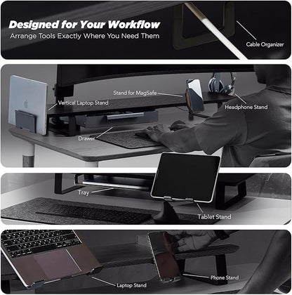 Moodular Add-ons Vertical Laptop Tray Black MSA-VLT - Image 8