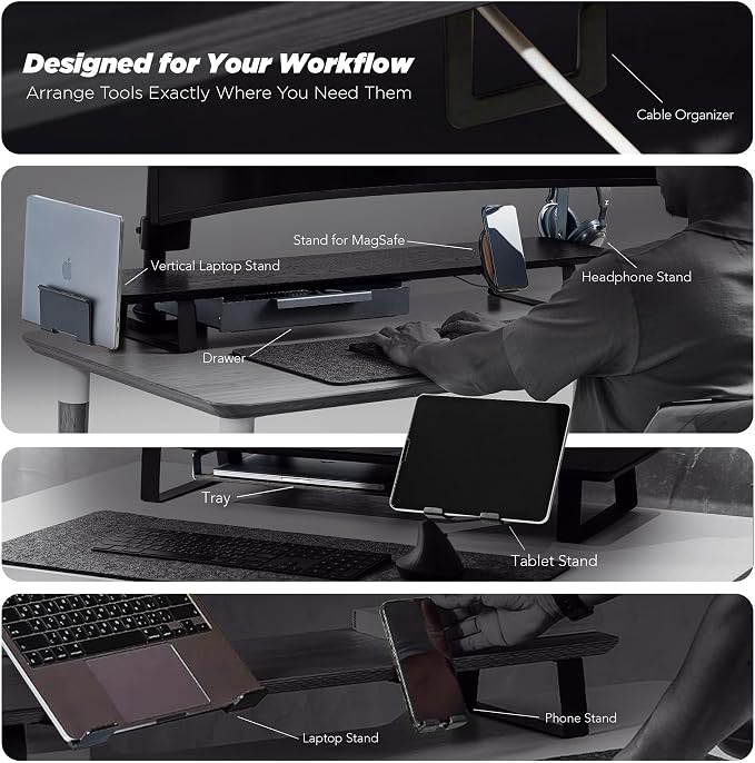 Moodular Add-ons Watch Stand for Smart Watch Black MSA-WS - Image 8