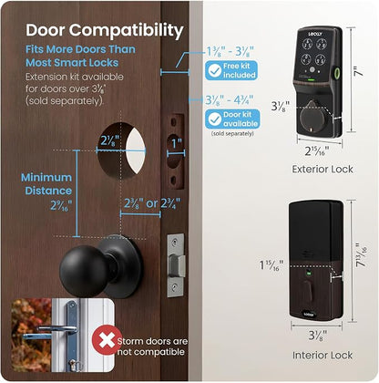Lockly Secure Plus, Keyless Entry Door Lock, Smart Locks - Image 10