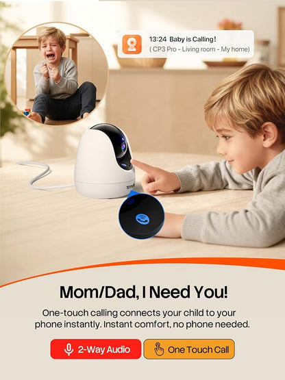 Tenda CP3 Pro 2K Indoor Security Camera - Image 3