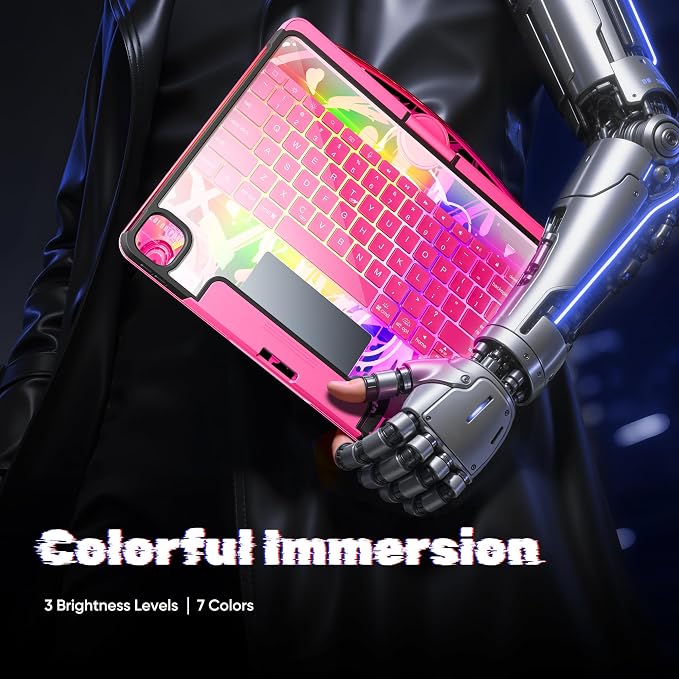 KITONE Transparent Case with Wireless Keyboard only - Image 7
