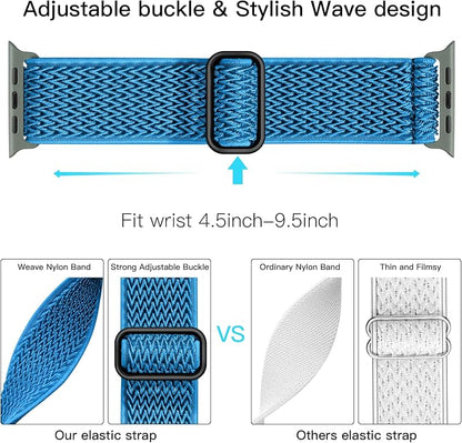 Lerobo Stretchy Nylon Solo Loop Band, Compatible - Image 3