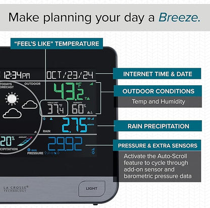 La Crosse Technology 328-69357-INT Wi-Fi Professional Weather Station - Image 4