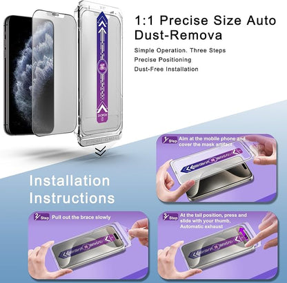 2 Pack Matte Screen Protector for iPhone 11 Pro Max and iPhon XS MAX 6.5-Inch - Image 3