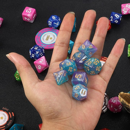 QMAY DND Dice Set -D&D Polyhedral Dice - Image 5