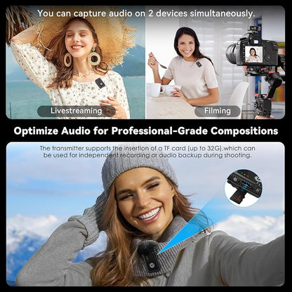 Wireless Microphone, AI Noise Cancelling - Image 7