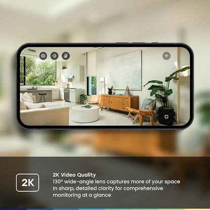 myQ Indoor Plug-in Security Camera Gen 2 – 2K Smart Wi-Fi Camera - Image 3