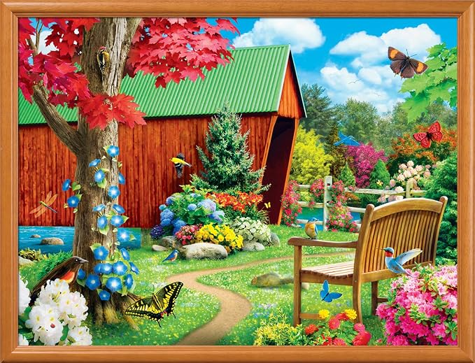 MasterPieces - 300 Piece Jigsaw Puzzle, Large EZ Grip Shapes, Bridge of Hope - Image 9