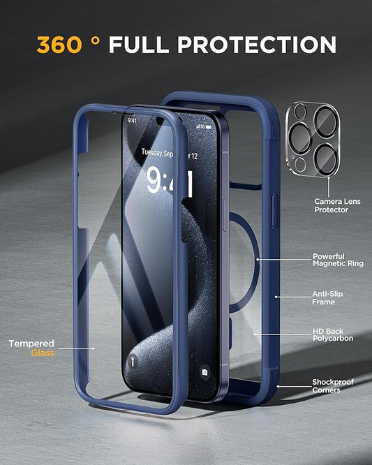 Miracase Magnetic for iPhone 12 Pro Max Case Full-Body Phone case - Image 2