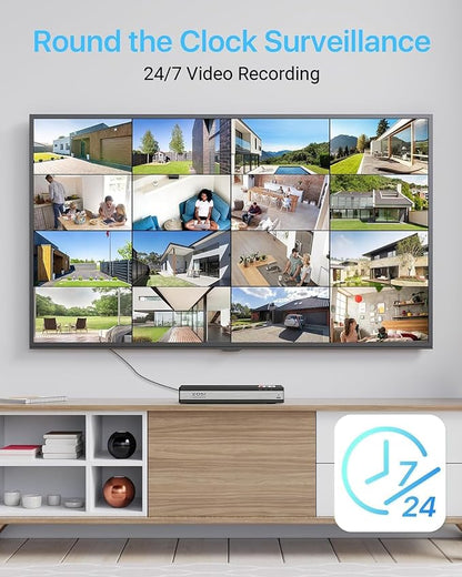 ZOSI 4K 16CH PoE Security Camera System - Image 6