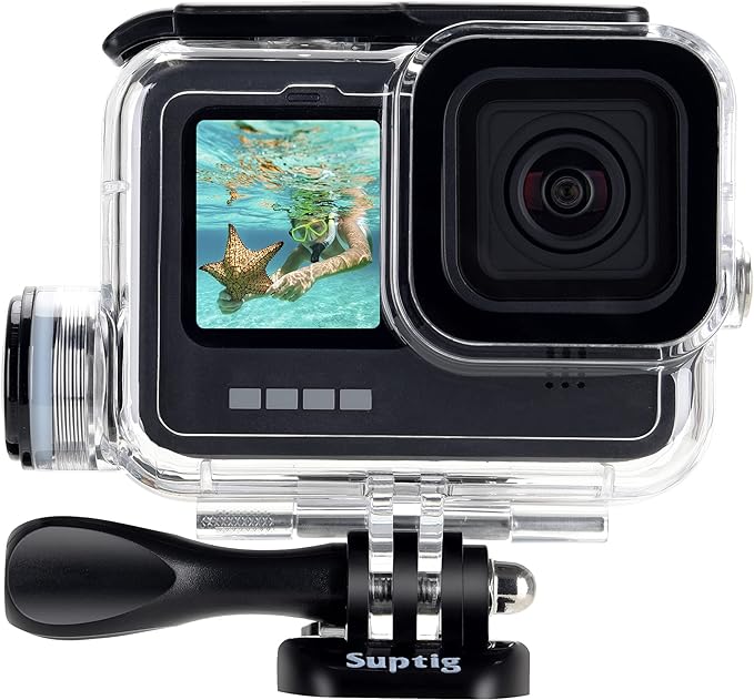 Suptig Waterproof Housing for GoPro Hero 13-9, Dive to 164Ft - Image 2