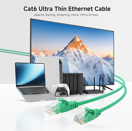 Cable Matters 10Gbps Snagless Cat 6 Ethernet Cable - 75ft - Image 2