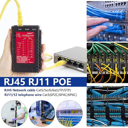 Noyafa NF-468s Network Cable Tester, Ethernet Tester, Cable Mapper, Check - Image 4