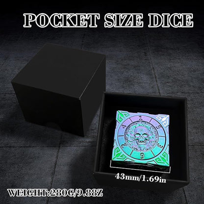 Spinner Dice 7-in-1 Metal DND Set – Premium Copper RPG Dice - Image 6