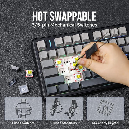 EPOMAKER X Aula F99 PRO Wireless Gaming Keyboard - Image 6