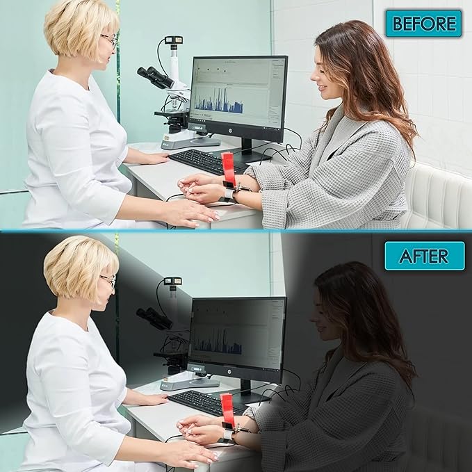 Privacy Screen Filter for 21.5 Inches Desktop Computer Widescreen Monitor - Image 3