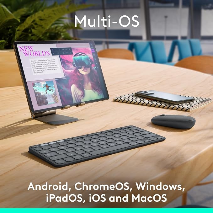 Logitech Keys-to-GO 2 Portable Bluetooth Tablet Keyboard - Image 5