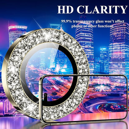 YWXTW Designed for iPhone 14 Pro/iPhone 14 Pro Max Camera Lens Protector Bling - Image 5