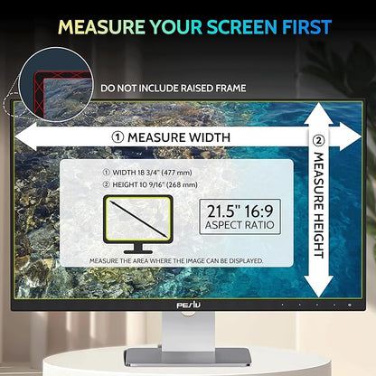 21.5 Inch Privacy Screen for Computer Monitor 16:9 Aspect Ratio, Eye Protection - Image 2
