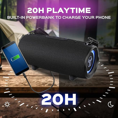 TREBLAB Ultra Loud Wireless Speaker - 60W Stereo Sound - Image 3